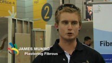 WorldSkills Australia Nationals – Brisbane 2010 – Plastering fibrous