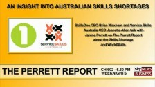 Brian Wexham & Jeanette Allen discuss the skills shortage on The Perrett Report