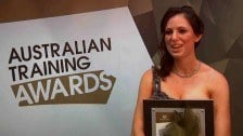 Vanessa Corbell wins Vocational Student of the Year @ The Australian Training Awards 2011