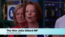 SkillsOne News: Prime Minister Julia Gillard visits Toll for Jobs 1001 announcement