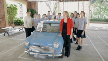 Wenona School restore a Mini