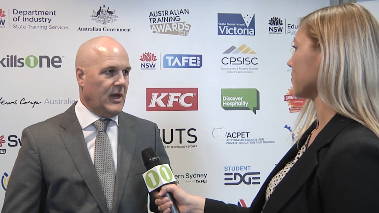 National Skills Week 2015 Victorian Launch Xavier Walsh Skillsone