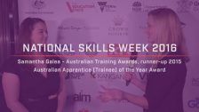 National Skills Week 2016: National Launch Samantha Galea