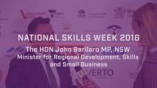 National Skills Week 2016: NSW Launch Minister Barilaro