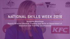 National Skills Week 2016: QLD Launch Suzanne Wauchope