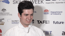 National Skills Week 2018 NSW Launch: Christopher Matkowski, 2018 WorldSkills Gold Medalist in Cookery, National Championship