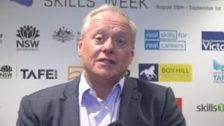 Brett Schimming, CEO Construction Skills Queensland NSWK 2019 Queensland Launch at PWC Brisbane